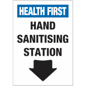 Hand Sanitising Station Location Signs