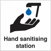 Hand Sanitising Station Sign