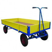 Heavy Duty Turnable Trucks With Plywood Sides and Ends