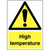 High Temperature Hazard Signs