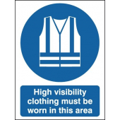 High Visibility Clothing Area Reflective Signs
