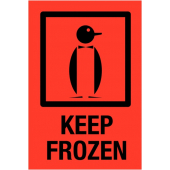 Keep Frozen International Shipping Labels