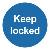 Keep Locked Sign
