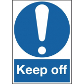 Keep Off Sign