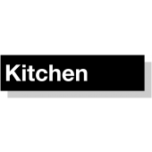 Kitchen Laser Engraved Acrylic Kitchen Door Signs