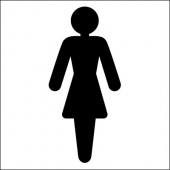 Ladies Toilets Symbol Sign