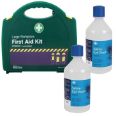 BS First Aid Kit and Eye Wash Large Workplace Kit