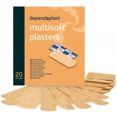 Multisoft Plasters Sterile And Individually Wrapped Wallet Of 20