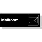 Mailroom Laser Engraved Acrylic Mailroom Door Signs
