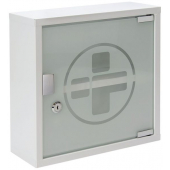 Metal First Aid Cabinets With Toughened Glass Door