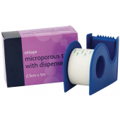 Microporous Tapes with Dispenser With 12 Rolls