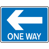 One Way Left Reflective Road Traffic Signs
