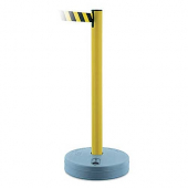 Yellow Posts with Black/Yellow Webbing