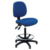 Padded Industrial Chairs Vinyl Without Arms