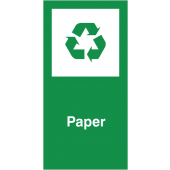 Paper Self Adhesive Vinyl Recycling Labels