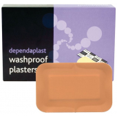 Pink Washproof Patch Plasters In Box Of 50