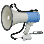 Push Button Control ABS Plastic Megaphones With Microphone