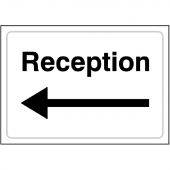 Reception Arrow Left Sign