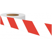 Red And White Chevron Barrier Tapes