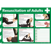 Adult Resuscitation Photographic Poster
