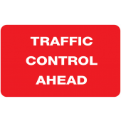 Roll Up Traffic Control Ahead Reflective Traffic Sign