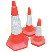 Sand Weighted One Piece Traffic Cone