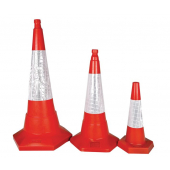Sand Weighted Red Traffic Cones