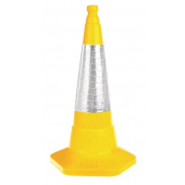 Sand Weighted Yellow Traffic Cones