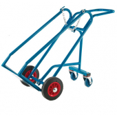 Single Propane Trolley With Rear Wheels