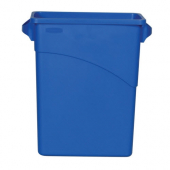 Slim Jim 60.5 Litre Waste Recycling Bin In Colour Blue