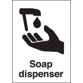 Soap Dispenser Sign