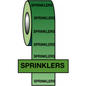 Sprinklers Pipeline Marking Information Tape
