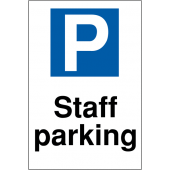 Staff Parking Sign Reserved Parking For Staff Signs