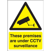 These Premises Are Under CCTV Polycarbonate Sign