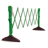 Titan Green And White Expanding Barriers