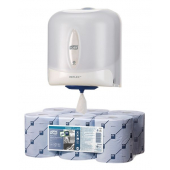 Tork® Blue Reflex Paper And FREE White Dispenser