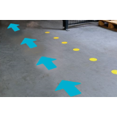 Toughstripe™ Floor Marking Arrow Symbol Tape Colour Blue