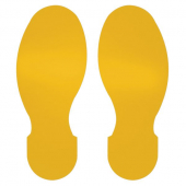 Toughstripe™ Footprints Floor Marking Tape Colour Yellow