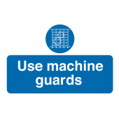 Use Machine Guards Destructible Safety Labels
