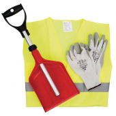 Vehicle Winter Kit With PPE Kit And Shovel