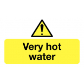 Very Hot Water Roll Of Self Adhesive Safety Labels