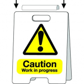 Warning Dangerous Chemicals In Use Floor Stand