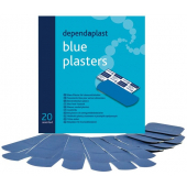 Blue Catering Assorted Plasters In Box Of 20