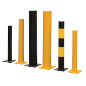 Welded Powder Coated Steel Protective Posts