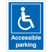 Accessible Parking Disabled Car Parking Signs