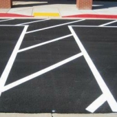 Traffic Grade Car Park Paint Chlorinated Rubber White