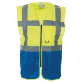 Yellow & Blue Reflective High Visibility Vests