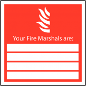 Your Nominated Fire Marshals Are Sign