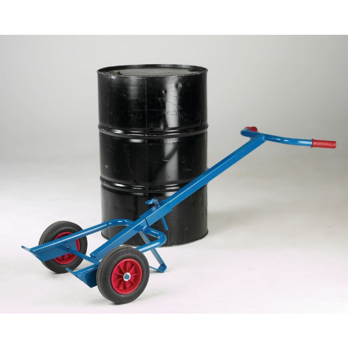 Powder Coated Tubular Steel 210 Litre Drum Transporters without wheels