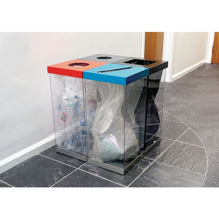 Box Cycle Recycling Bins For Recycling Cans